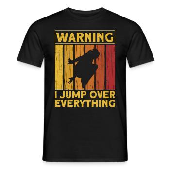 Parkour Cadeau Freerunning Parkour Runner - T-shirt homme - noir - Devant - AI Model Male 178 light (178cm)