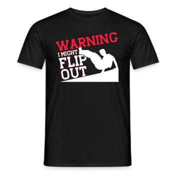 Parkour Cadeau Freerunning Parkour Runner - T-shirt homme - noir - Devant - AI Model Male 178 light (178cm)