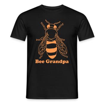 Beekeeper Beekeeper Bees Grandpa Gift - Men's T-Shirt - black - Front - AI Model Male 178 light (178cm)