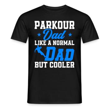 Parkour Cadeau Freerunning Parkour Runner - T-shirt homme - noir - Devant - AI Model Male 178 light (178cm)