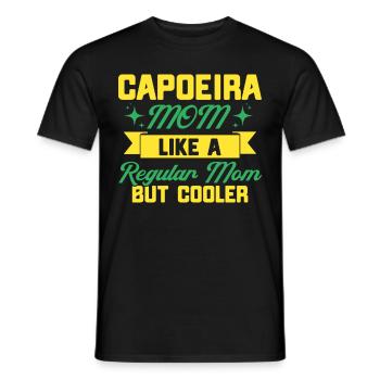 Capoeira Cadeau Brésil Arts Martiaux Capoeira - T-shirt homme - noir - Devant - AI Model Male 178 light (178cm)