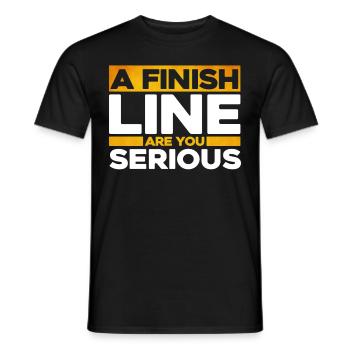 Discus Throw Discus Thrower Gift - Men's T-Shirt - black - Front - AI Model Male 178 light (178cm)