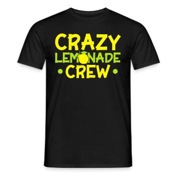 Limonadenstand Zitronensaft Limonade Geschäft - Männer T-Shirt - Schwarz - Vorne - AI Model Male 178 light (178cm)