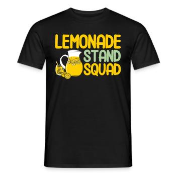 Limonadenstand Zitronensaft Limonade Geschäft - Männer T-Shirt - Schwarz - Vorne - AI Model Male 178 light (178cm)