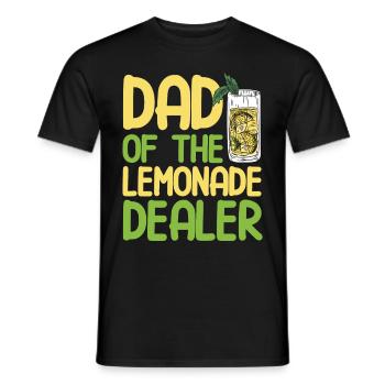 Limonadenstand Zitronensaft Limonade Geschäft - Männer T-Shirt - Schwarz - Vorne - AI Model Male 178 light (178cm)