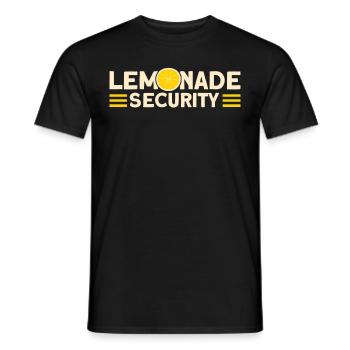 Limonadenstand Zitronensaft Limonade Geschäft - Männer T-Shirt - Schwarz - Vorne - AI Model Male 178 light (178cm)