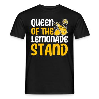 Limonadenstand Zitronensaft Limonade Geschäft - Männer T-Shirt - Schwarz - Vorne - AI Model Male 178 light (178cm)