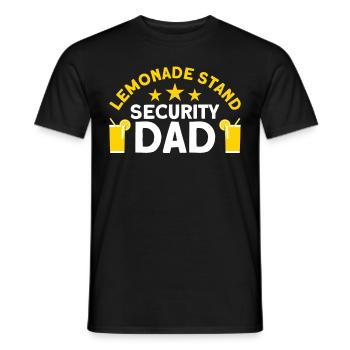 Limonadenstand Zitronensaft Limonade Geschäft - Männer T-Shirt - Schwarz - Vorne - AI Model Male 178 light (178cm)