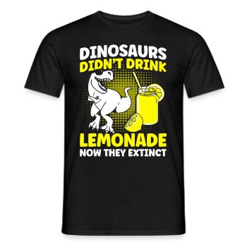 Limonadenstand Zitronensaft Limonade Geschäft - Männer T-Shirt - Schwarz - Vorne - AI Model Male 178 light (178cm)