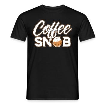 Barista Gift Idea Coffee Lover Coffee Brewing - Men's T-Shirt - black - Front - AI Model Male 178 light (178cm)