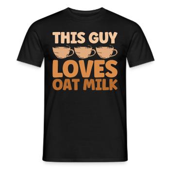 Barista Gift Idea Coffee Lover Coffee Brewing - Men's T-Shirt - black - Front - AI Model Male 178 light (178cm)