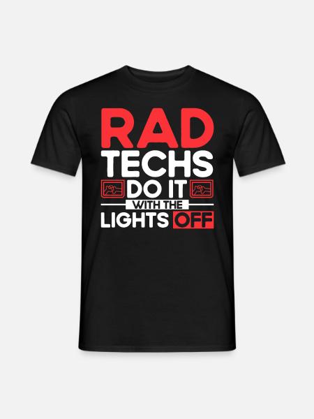 Radiology Radiologist Radiology Technician - Men's T-Shirt - black