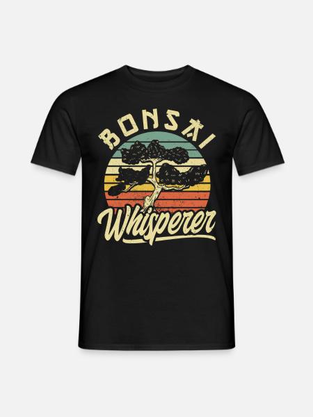 Bonsai Tree Gift Japan Bonsai Garden - Men's T-Shirt - black