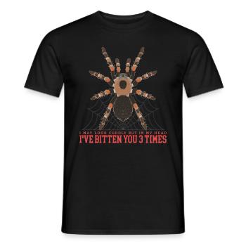 Tarantula Tarantula Tarantula Tarantula Gift - Men's T-Shirt - black - Front - AI Model Male 178 light (178cm)