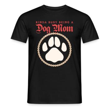 Dog Mama Mistress Dogs Dog Owner Cadeau - T-shirt homme - noir - Devant - AI Model Male 178 light (178cm)