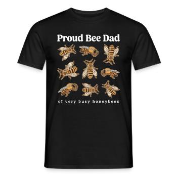 Imker Bienenzüchter Bienen Bienenzucht Geschenk - Männer T-Shirt - Schwarz - Vorne - AI Model Male 178 light (178cm)