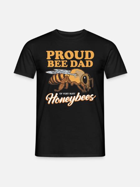 Beekeeper Beekeeping Beekeeper Bee Gift - Men's T-Shirt - black
