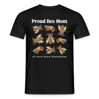 Imker Bienen Bienenzüchter Bienenzucht Geschenk - Männer T-Shirt - Schwarz - Vorne - AI Model Male 178 light (178cm)