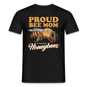 Imker Bienenzüchter | Bienen Bienenzucht Geschenk - Männer T-Shirt - Schwarz - Vorne - AI Model Male 178 light (178cm)