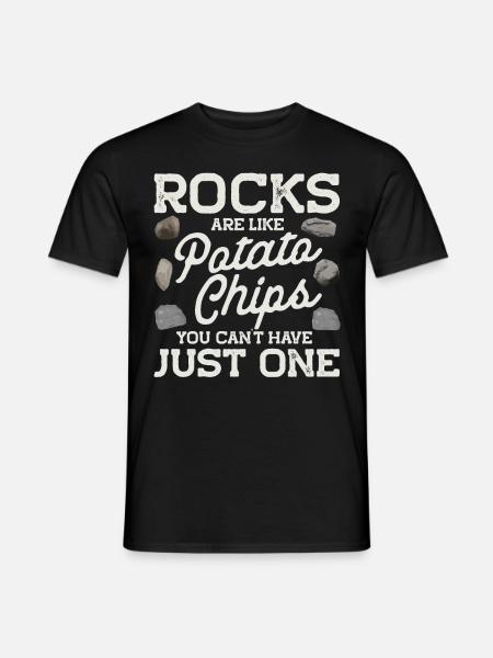 Rock Collecting Geology Geologist - Men's T-Shirt - black