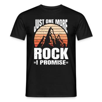 Géologue de la géologie collectrice de roches - T-shirt homme - noir - Devant - AI Model Male 178 light (178cm)