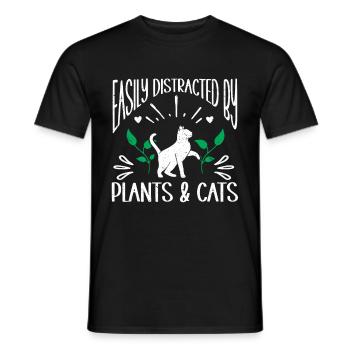 Pflanzen Gartenarbeit Gärtner Landschaftsarchitekt - Männer T-Shirt - Schwarz - Vorne - AI Model Male 178 light (178cm)
