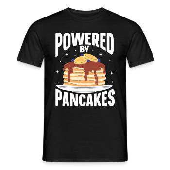 Pancakes Food Lover Best Pancake Maker - Men's T-Shirt - black - Front - AI Model Male 178 light (178cm)
