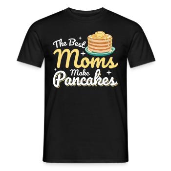 Pancakes Food Lover Best Pancake Maker - Men's T-Shirt - black - Front - AI Model Male 178 light (178cm)