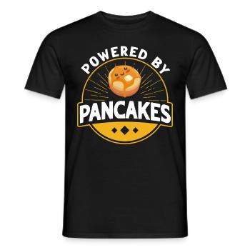 Pancakes Food Lover Best Pancake Maker - Men's T-Shirt - black - Front - AI Model Male 178 light (178cm)