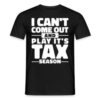 Buchhalter Geschenk Buchhaltung Steuer Cpa - Männer T-Shirt - Schwarz - Vorne - AI Model Male 178 light (178cm)