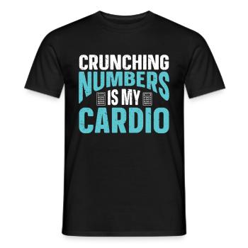 Buchhalter Geschenk Buchhaltung Steuer Cpa - Männer T-Shirt - Schwarz - Vorne - AI Model Male 178 light (178cm)