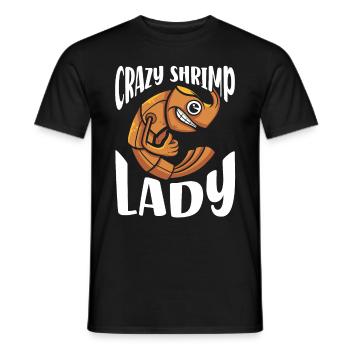Seafood lover gift seafood - Men's T-Shirt - black - Front - AI Model Male 178 light (178cm)