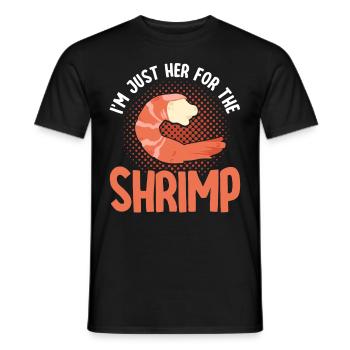 Meeresfrüchte Liebhaber Geschenk Meeresfrüchte - Männer T-Shirt - Schwarz - Vorne - AI Model Male 178 light (178cm)