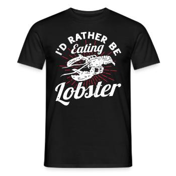Amateurs de fruits de mer Cadeau Fruits de mer - T-shirt homme - noir - Devant - AI Model Male 178 light (178cm)