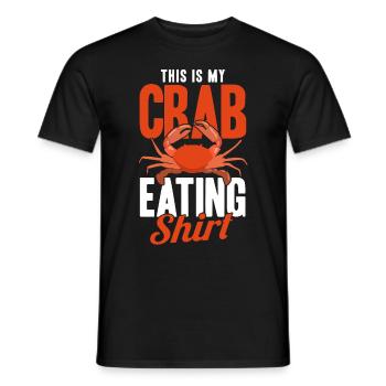 Seafood Lover Gift Seafood - Men's T-Shirt - black - Front - AI Model Male 178 light (178cm)