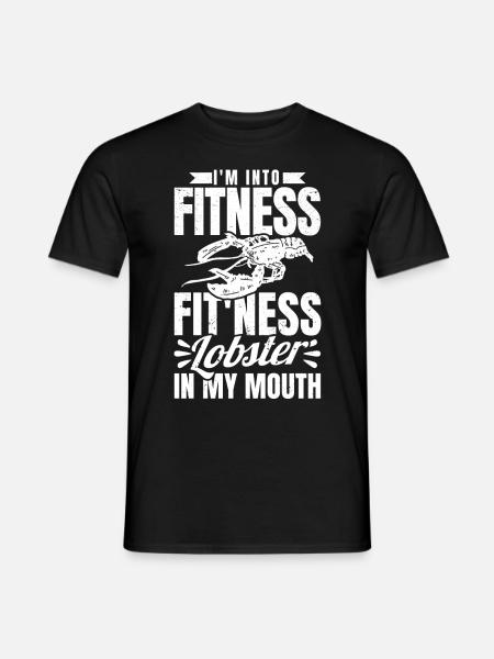 Seafood Lovers Gift Seafood - Men's T-Shirt - black