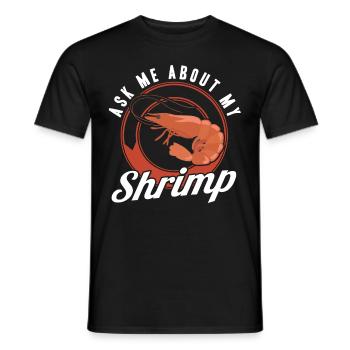 Amateurs de fruits de mer Cadeau Fruits de mer - T-shirt homme - noir - Devant - AI Model Male 178 light (178cm)