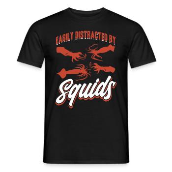 Meeresfrüchte Liebhaber Geschenk Meeresfrüchte - Männer T-Shirt - Schwarz - Vorne - AI Model Male 178 light (178cm)