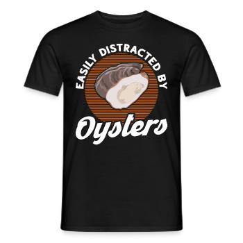 Seafood Lover Gift Seafood - Men's T-Shirt - black - Front - AI Model Male 178 light (178cm)