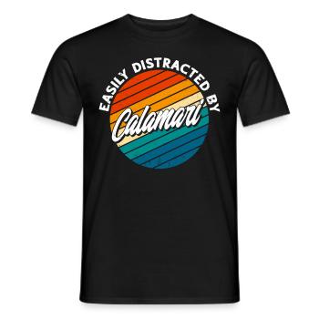 Amateurs de fruits de mer Cadeau Fruits de mer - T-shirt homme - noir - Devant - AI Model Male 178 light (178cm)