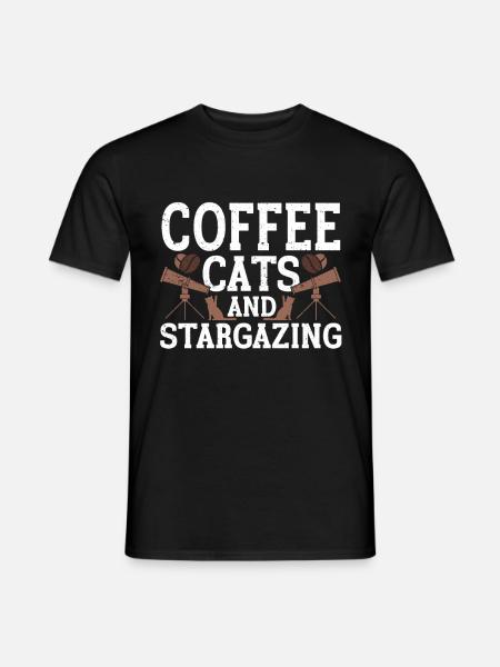 Stargazer Poison Cosmology Stargazing - Men's T-Shirt - black