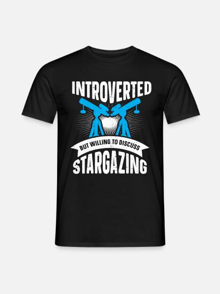 Stargazer Poison Cosmology Stargazing - Men's T-Shirt - black