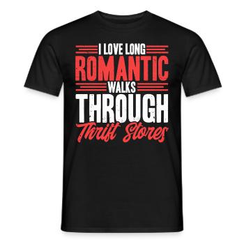 Vente à la ferme Thrifting - T-shirt homme - noir - Devant - AI Model Male 178 light (178cm)