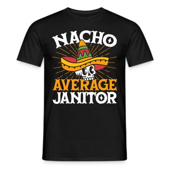 Cinco De Mayo Parti mexicain Cinco De Mayo - T-shirt homme - noir - Devant - AI Model Male 178 light (178cm)