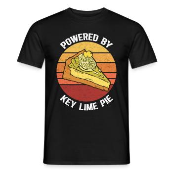 Lime Cake Cake Lemon Cake Gift - Men's T-Shirt - black - Front - AI Model Male 178 light (178cm)