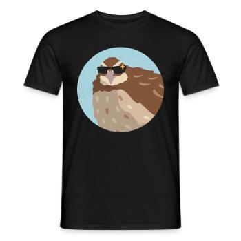 Quail Quail Breeder Quail Keeping Gift - Men's T-Shirt - black - Front - AI Model Male 178 light (178cm)