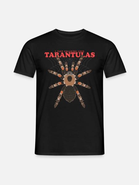 Tarantulas Tarantula Spider Gift - Men's T-Shirt - black