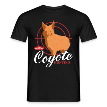 Chasseur Chasse Chasseresse Chasse Permis de Chasse Cadeau - T-shirt homme - noir - Devant - AI Model Male 178 light (178cm)