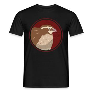 Quail Quail Breeder Quail Keeping Gift - Men's T-Shirt - black - Front - AI Model Male 178 light (178cm)