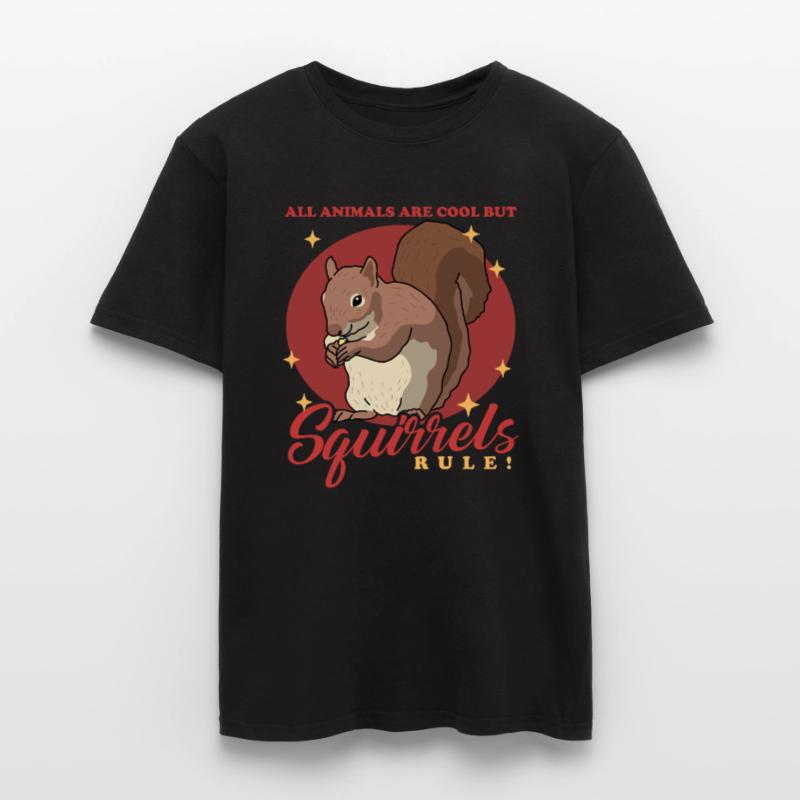 Süße Eichhörnchen Grauhörnchen Hörnchen Geschenk Männer T-Shirt